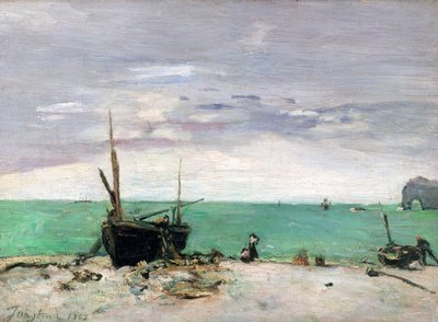 Etretat, 1865 od Johan-Barthold Jongkind